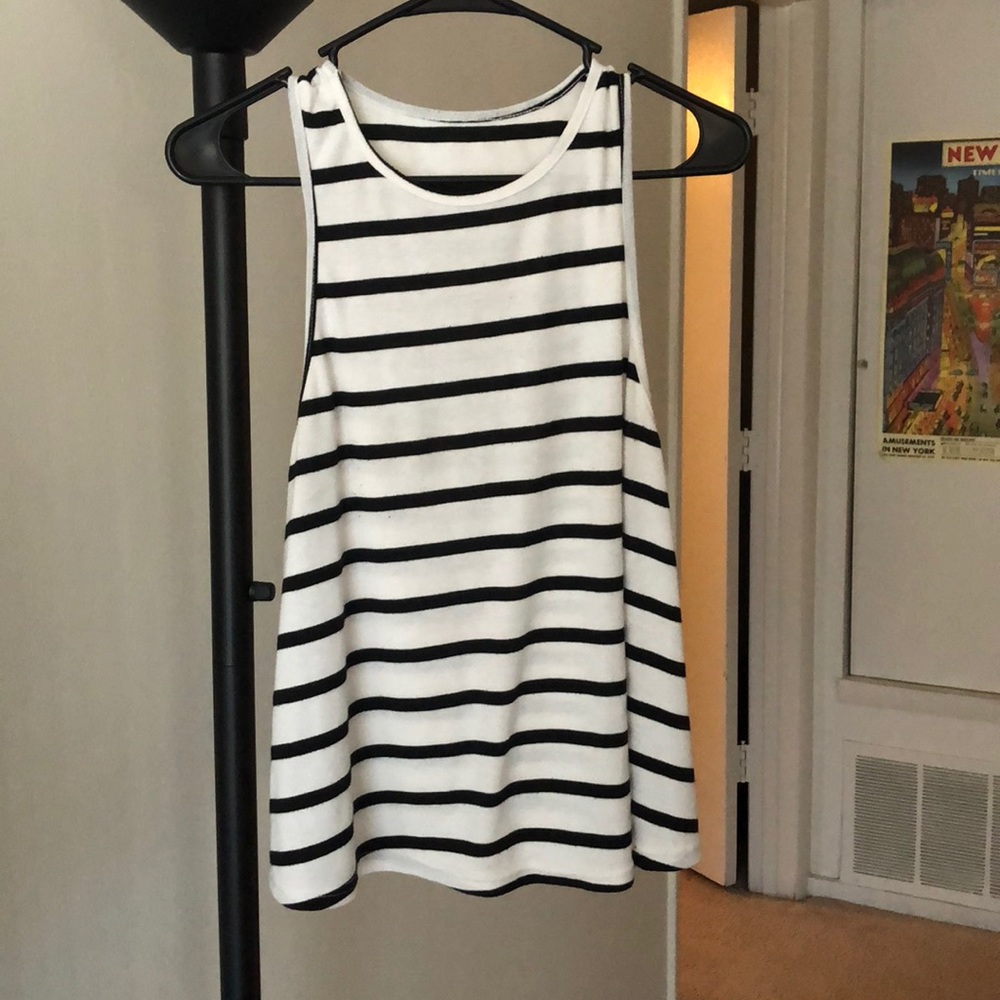 Stripped tank top